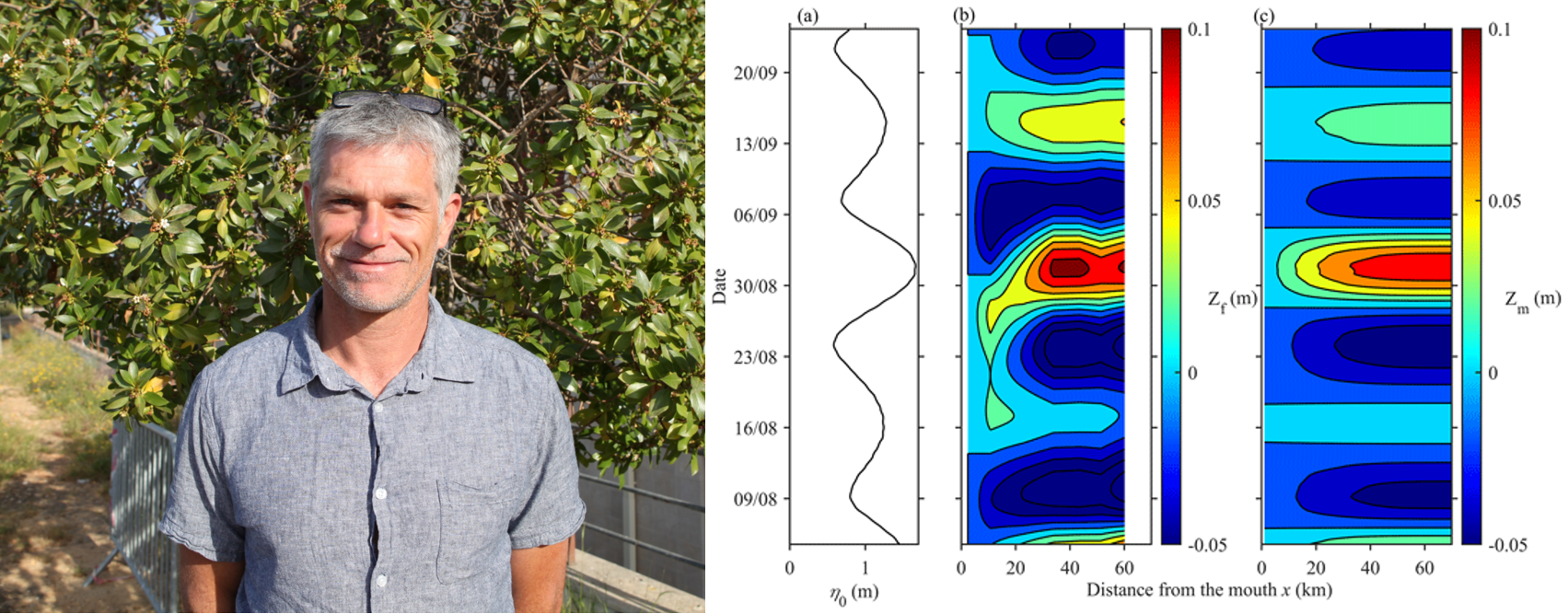 Dynamics of fortnightly water level variations along a tide-dominated estuary with negligible river discharge