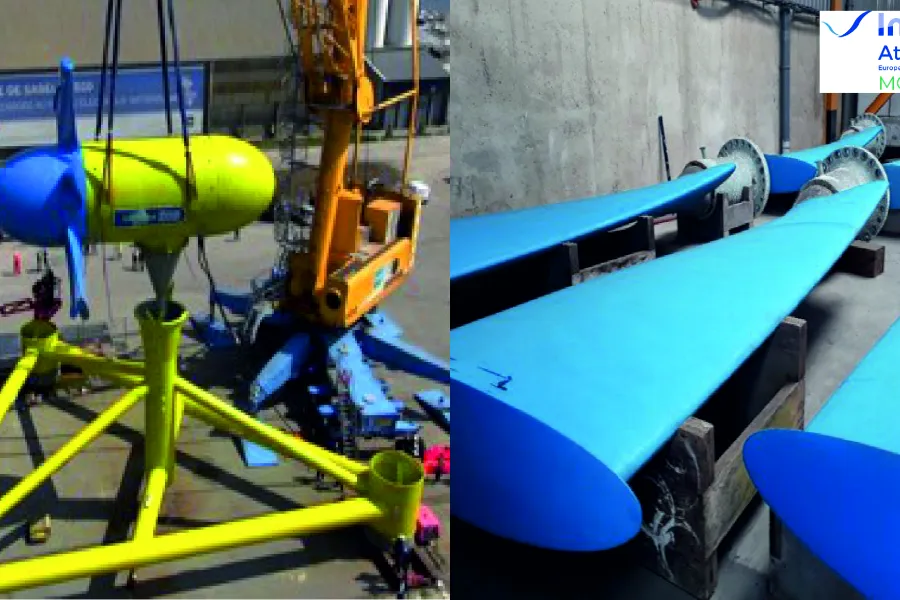 Use of an environmental proxy to determine turbulence regime surrounding a full-scale tidal turbine deployed within the fromveur strait