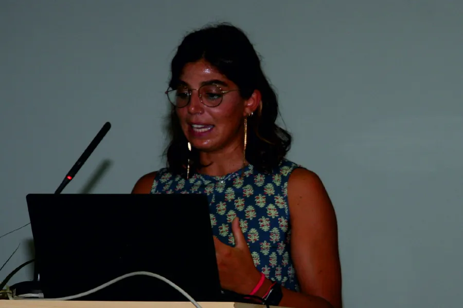 Emma Ventura defendeu, a dissertação de Mestrado no âmbito do Mestrado em Biologia Marinha na Università  Politecnica delle Manche (Itália)