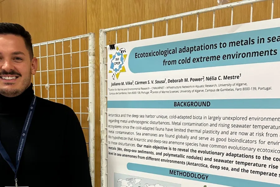 CIMA Researchers Participated in the XVI Portuguese Conference of Polar Sciences (CPCP 2024) and Presented the first contributions to ecotoxicology in cold extreme environments