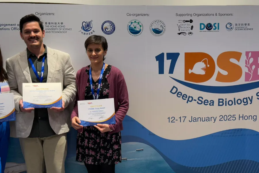 Awards at the 17th Deep-Sea Biology Symposium